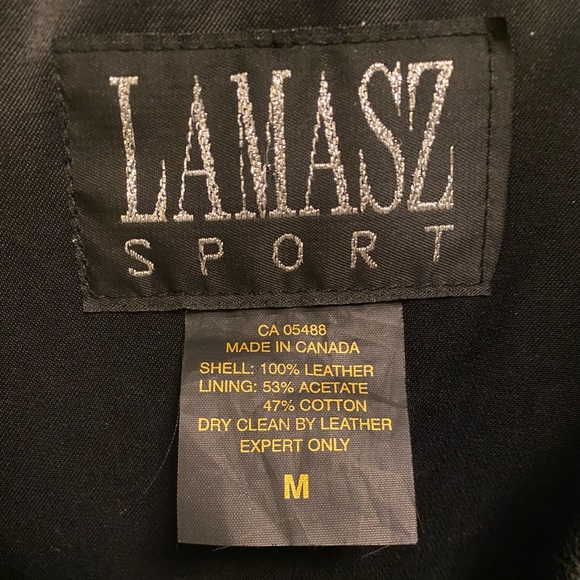 Genuine Black Leather Size M Makita Jacket - Picture 4 of 8